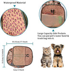 Soft-Sided Kennel Pet Carrier for Small Dogs, Cats, Puppy, Airline Approved Cat Carriers Dog Carrier Collapsible, Travel Handbag & Car Seat