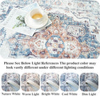 4x10 Washable Hallway Runner Rug: Oriental Living Room Entry Extra Wide Area Rug Ultra Soft Non Slip Runners for Kitchen Dining Room Stain Resistant Low Pile Floor Mat for Bathroom Bedroom(Brick,4x10)