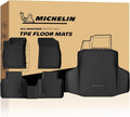 Michelin Vehicle Mats, Premier Series All-Weather TPE Custom Fit Liner for Honda Accord Gasoline & Hybrid 2023-2027 Floor Mats B(4 Piece)