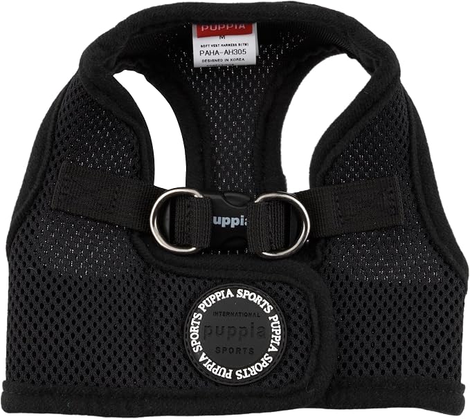 PUPPIA International Puppia Harness Soft B Vest Black XXLarge