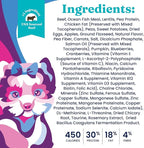 Solid Gold Toy & Small Breed Dry Dog Food Small Bites – Real Beef, Grain Free, Gluten Free, High Fiber Kibble with Probiotics for Gut Health & Digestion Support – Healthy Dog Food All Ages – 4LB