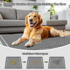 Dog Pee Pads for Dogs XXL 30"x36" Charcoal Puppy Pads 50 Counts Extra Large Disposable Activated Carbon Super Absorbent Full Edge-Wrapping Odor-Control Training Pads with Adhesive Tabs