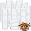 Maxcheck 1000 Pcs 0.5 oz Gecko Feeding Cups Small Gecko Food and Water Cups Reptile Feeding Bowls Plastic Bearded Dragon Food Bowl for Lizard Small Pet Ledge Accessories
