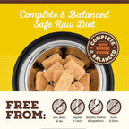 Primal Freeze Dried Raw Dog Food Nuggets, Rabbit, Complete & Balanced Meal, Also Use as Topper or Treat, Premium, Healthy, Grain Free, High Protein Raw Dog Food, 5.5 oz