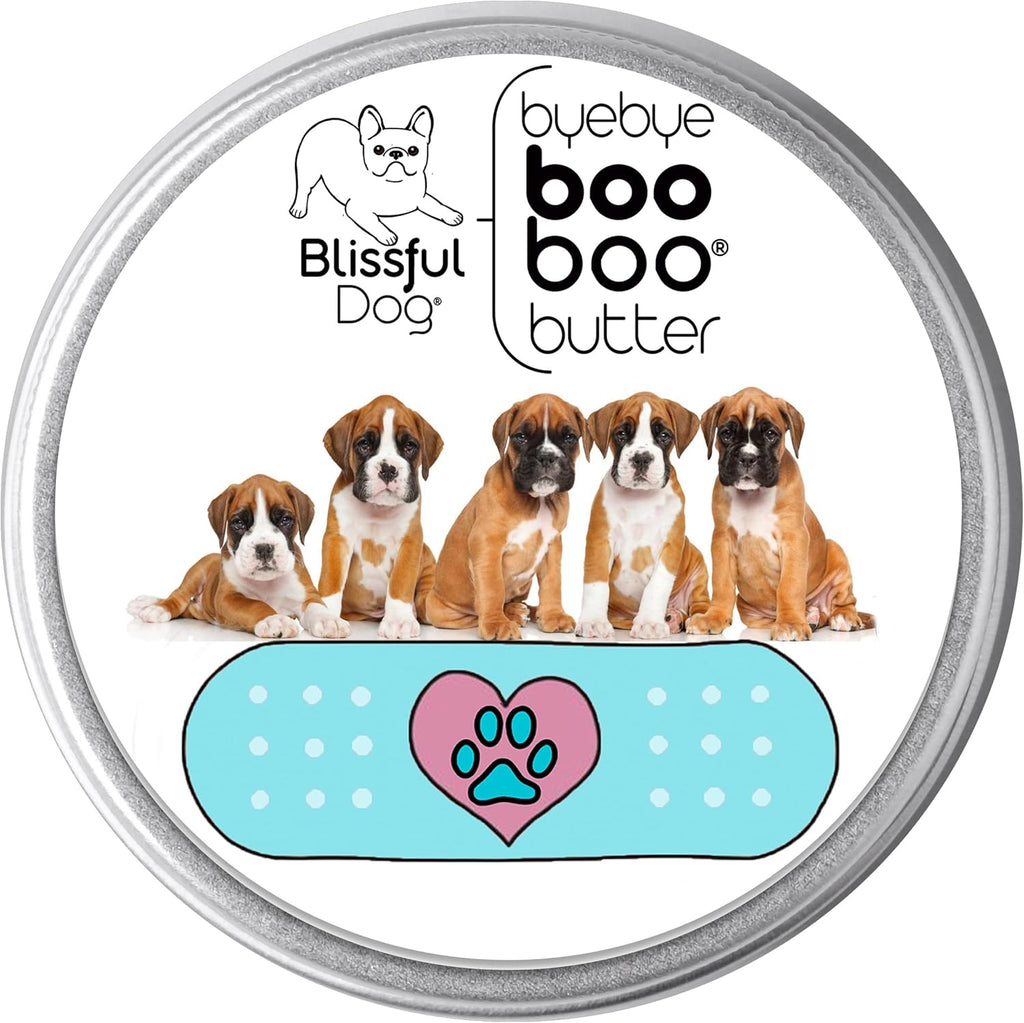 The Blissful Dog 8 oz TIN Boxer Booboo Butter