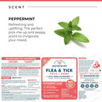 Wondercide - Flea, Tick & Mosquito Spray for Dogs, Cats, and Home - Flea and Tick Killer, Control, Prevention, Treatment - with Natural Essential Oils - Pet and Family Safe - Peppermint 128 oz