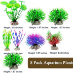 Natural Driftwood Decor for Aquarium Decorations Reptile Tank Accessories, Assorted Wood Branches Decorations on Reptile Fish Tank 2-10" 2 Pcs/4 Pcs/ 5 Pcs/ 6 Pcs (Pack of 2 (7.5 to 10 Inch))