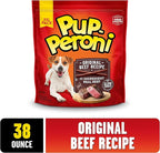 Pup-Peroni Dog Treats, Original Beef Flavor, 38 Ounce, Made with Real Beef