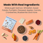 The Pets Table Salmon & Whitefish with Pumpkin Grain Free Air Dried Dog Food, 3 lb / 48 oz Bag