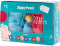 ZippyPaws Birthday Box - Dog Squeaky Toys to Keep Them Busy, Funny Food Plush for Small, Medium, & Large Dogs, Cute Stuffed Puppy Toy & Hat, Pet Products, Gift for Dogs of All Breeds - 3-Pack