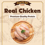 Gootoe Chicken Dog Treats – Chicken Roll 12oz – All Natural, Grain-Free, Low Fat, Premium Training Chews, Healthy & Easily Digestible