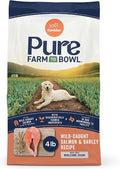 CANIDAE Pure Farm to Bowl Wild-Caught Salmon & Barley, Adult, Dry Dog Food, 4lb