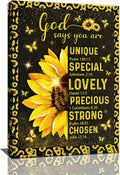 Christian Sunflower Bathroom Pictures Wall Art, Bible Verse Bathroom Wall Decor for Bedroom Office Wall Decorations for Bathroom Living Room Painting Artwork Modern Poster Prints 24"L x 16"W