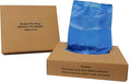 200 Black Easy Open & Easy-tie Handle 15" Strong Leak- Proof Poop Bags, Dog Waste Bags Made in USA (not on rolls) (Blue)