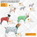 BEAUTYZOO Dog Pajamas Medium Sized Dog, Summer Doggie Pajamas for Boy Girl, Soft Strechy Cotton Puppy Pjs Jammies Onesies for Men Women, Pet Jumpsuit Body Suit Cat Apparel Clothes, Yellow Duck M