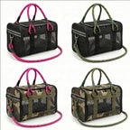 Soft-Sided Dog & Cat Carrier | for Car Rides, Vet Visits, Errands & Daily Outings | Fits Small Dogs & Cats Up to 15 lbs | 18" L x 11.5" H | Yorkies, Chihuahuas & More