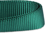 Hyhug Pets Solid Color Classic Regular Heavy Duty Basic Collar for Large Breeds Dogs Daily use, Unique Design Adjustment Triglide Slide Can Attached Name Tag Accessories. (Large, Dark Green)