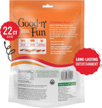 Good 'N' Fun Triple Flavor Twist Chews For Dogs, 22-Count