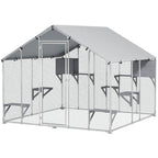 Catio Outdoor Cat Enclosure With Waterproof Cover,Multiple Packages Will Be Shipped,Please Pay Attention To The Dimensions In The Details.