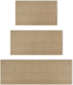 Artoid Mode Washable Non Slip Kitchen Rugs and Mats Set of 3, Rubber Backing Absorbent Kitchen Mats for Floor Front of Sink - 17"x29"+17"x36"+17"x47"