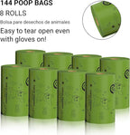 Earth Friendly Extra Thick and Strong 18 Dog Poop Bags, Odor Blocker, 324 Count