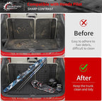 Trunk Mat Compatible with 2023-2026 Honda Pilot Cargo Mat Cargo Liner Trunk Liner Back Seat Cover Protector TPE All Weather 2025 Pilot Accessories (Trunk Mat with Backrest Mat)
