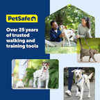 PetSafe Easy Walk Harness, No Pull Dog Harness, Black, Petite | Patented Martingale Loop Gives Gradual Shoulder Pressure to Stop Pulling, Front-Chest Leash Clip Prevents Gagging