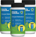 Pet Life Unlimited Carpet Deodorizer Powder, 16 oz, Strong Pet Odor Eliminator & Carpet Freshener, Plant-Based Juniper Leaf Scent, Pet Safe (Pack of 3)