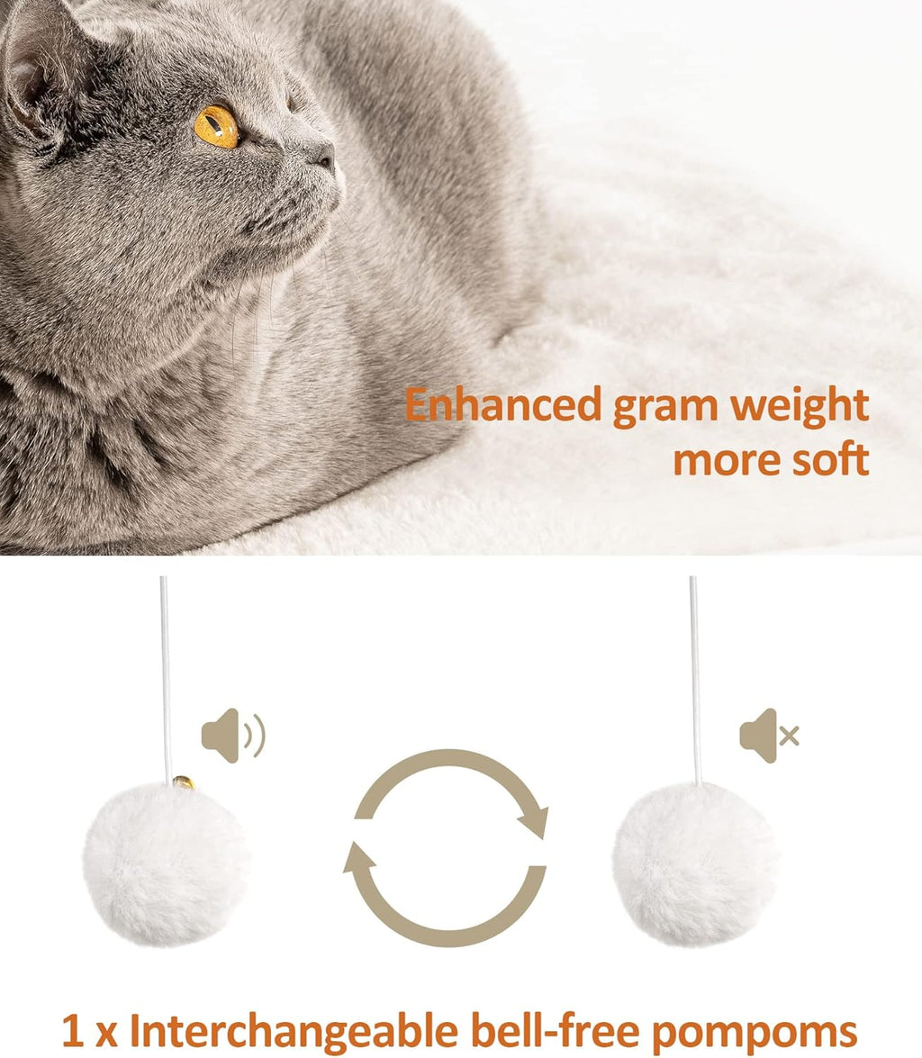 FourFurPets 26.7in Large Cat Tree Tower Condo, Cat Scratch Posts for Indoor Cats, Big Plate, Three 23.6in Full Sisal Scratching Posts, Rustic Brown