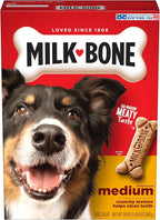 Milk-Bone Original Dog Treats Biscuits for Medium Dogs, 24 Ounces (Packaging May Vary)