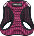 Best Pet Supplies Voyager Step-in Air Harness - All Weather Mesh, Reflective, No Pull Harness for Dogs, Cats - Secure with Hook & Loop Fastener, Buckle, Double D-Rings - Tone, S