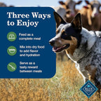Blue Buffalo Homestyle Recipe Adult Wet Dog Food, Made with Natural Ingredients, Turkey and Lamb Dinner Variety Pack, 12.5-oz Cans (6 Count, 3 of Each)