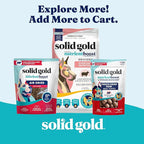 Solid Gold Beef Tripe Wet Dog Food Mix in for Adult & Senior Dogs - Helps Boost Appetite for Picky Eaters & Sensitive Stomachs - Canned Dog Food Additive for Healthy Digestion - 6 Pack/13.2oz Cans