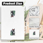 Golf Dog Kitchen Towels - French Bulldog Dish Towels, Sports Gifts, Pet Golf Club Decorative Absorbent Dishcloths Hand Towels for Kitchen Gym Spa Decor 16x24 Inches