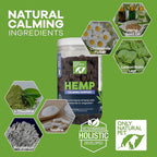 Only Natural Pet - Natural Hemp Soft Chew Bites for Dog Stress & Anxiety Relief - L-Theanine, Chamomile & Lemon Balm - Calming Chews for Dogs - 120 Count