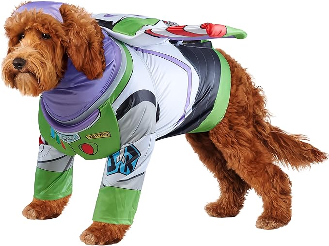 Toy Story: Buzz Lightyear Pet Costume for For Dogs or Cats by Rubies, XXXL