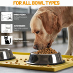 Hubulk Dog Feeding Mat. Built to hold up to how pets actually live at home.