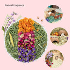 Niteangel Natural & Soft Hamster Bedding Mate Small Animal Habitat Decor for Syrian Dwarf Hamsters Gerbils Mice Degus Bunny or Other Small-Sized Pet (Flowers Scent Path)