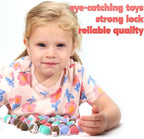 Hedgehog Mini Toys for Kids in Capsules - 50 Pcs of 1.1 Inch Plastic Capsule & Hedgehog Toy Figurines for Kids - Bulk Toys in Capsules - Easter Basket Stuffers