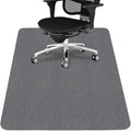 Sycoodeal Office Chair Mat for Hardwood Floor,Office Computer Gaming Chair Mat for Tile Floor,Large Floor Protector Rug,Anti-Slip,Easy to Clean,Grey(48"x60")