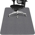Sycoodeal Office Chair Mat for Hardwood Floor,Office Computer Gaming Chair Mat for Tile Floor,Large Floor Protector Rug,Anti-Slip,Easy to Clean,Grey(48"x60")