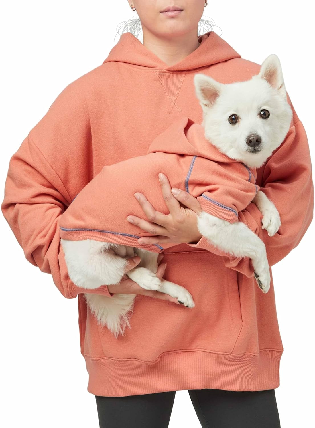 Blueberry Pet Dog Hoodie – 18″ Soft Cotton‑Blend Sweatshirt with Hood, Award‑Winning Small‑Dog Jacket, Machine‑Washable