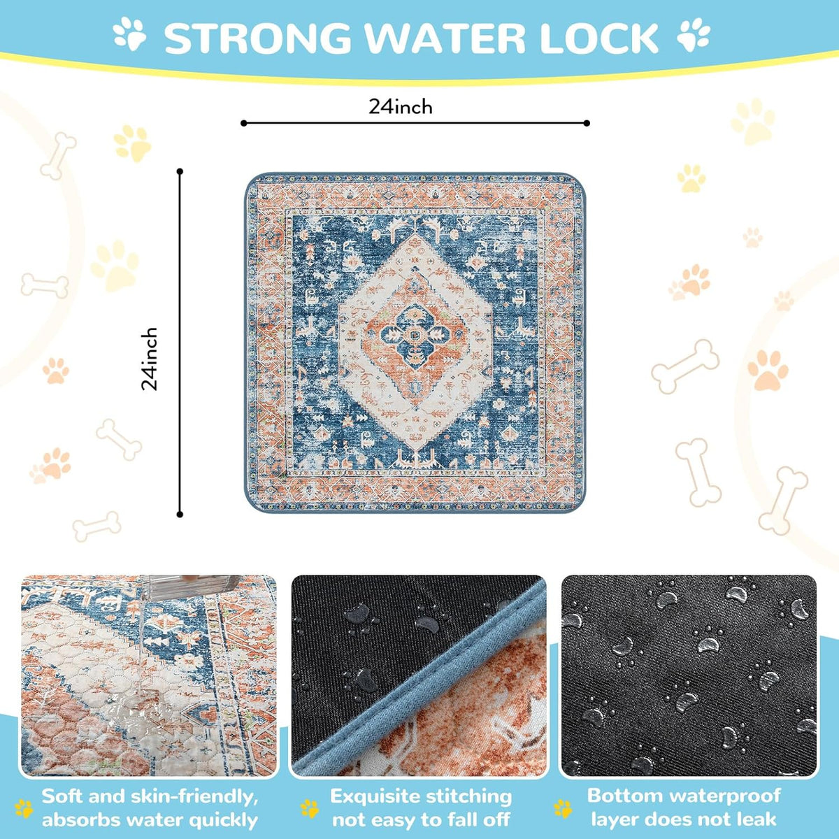 Lahome Super Absorbent & Leakproof Washable Dog Pee. Everyday comfort that fits naturally into your space.