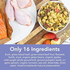 Simple Food Project - Duck & Trout Recipe - Freeze Dried Raw Food for Dogs - 24oz