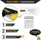 KwikSafety - Charlotte, NC - Dolphin Dorsal [1 Pack] 18" D-Ring Extender [Easy Hookup] ANSI Tested OSHA Compliant Harness Extension Lanyard Safety D Ring PPE Construction Roofing Fall Arrest Gear