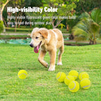 Pet Prime Dog Toy Tennis Ball 6 Pcak 2.5 Inch for Max Automatic Ball Lanucher Interactive Pet Balls for Exercise Training Play Fetch
