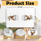 Chihuahua Dog Kitchen Towels Set of 2, Funny Dog Kitchen Decor, Dogs Gifts for Women Men Hand Towel, Pet Owner Gift Decorative Tea Towels Dish Towel 16x24 Inch