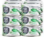 Pure Cravings Mackerel Flakes in Tuna Consommé, Canned Wet Cat Food Soup, 100% Mercury-Tested, Moist Can Fish, Grain-Free Protein, Non-GMO, 3oz, Pack of 12