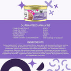 I and love and you Wet Cat Food - Purrky Turkey Pâté - Turkey Recipe, Grain Free, Filler Free, 3oz Pack of 24 Cans