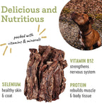 Farm Hounds - Beef Lung - Premium Natural Beef Lung Jerky for Dogs - Made from 100% Humanely Raised Cattle - Organ Treat - Great for Training & Treats - No Added Fillers - Made in USA - 2 oz - 2 Pack